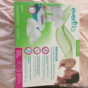 Electric breast pump evenflo